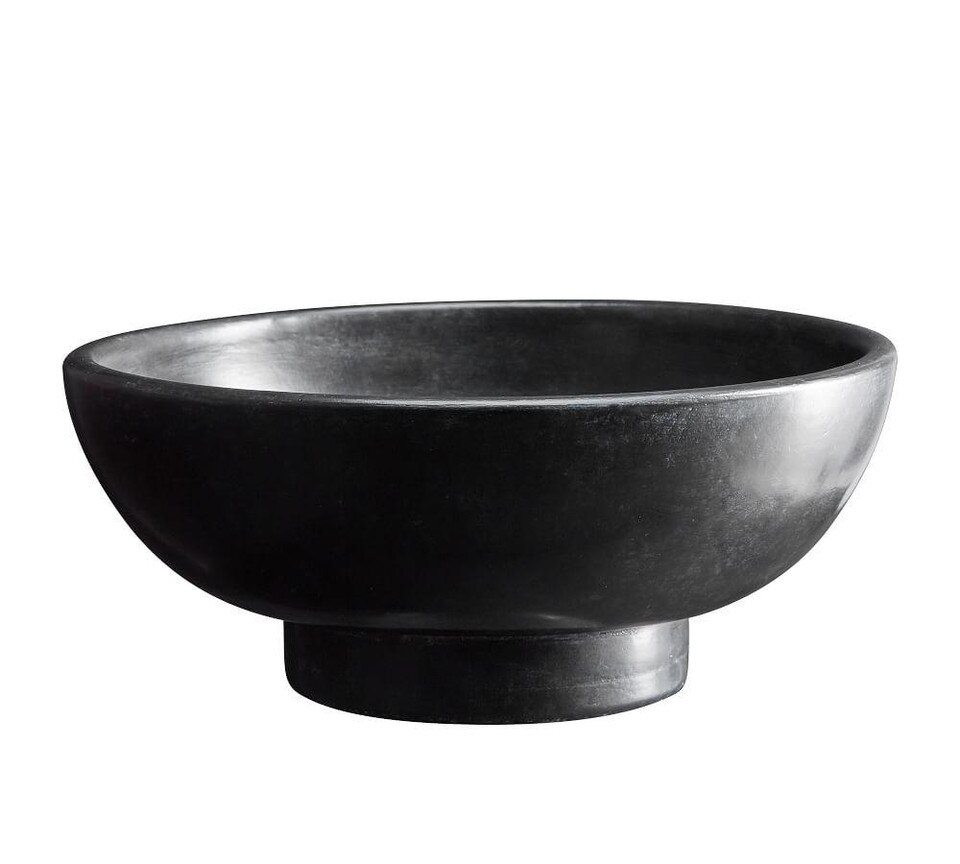 Black Ceramic Bowl Pottery Barn Australia